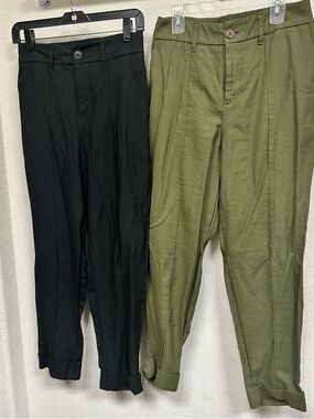 a new day Olive & Black Tailored Men’s Trousers
